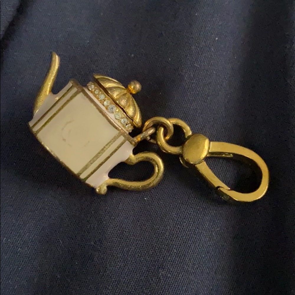 Juicy couture charm with teapot